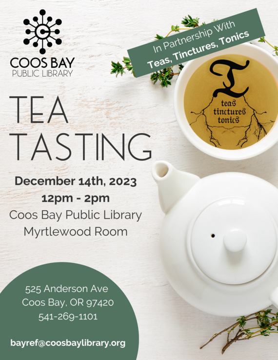 Tea Tasting at the Library