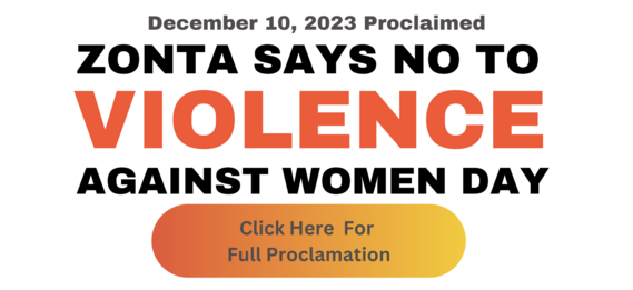 Zonta Says No Heading