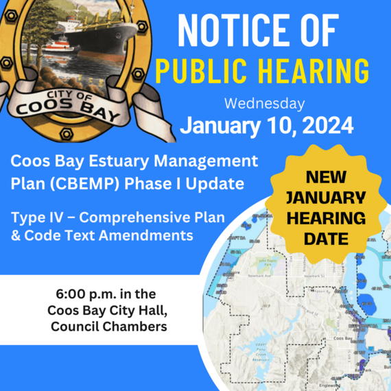 New Public Hearing Date in January for Estuary 