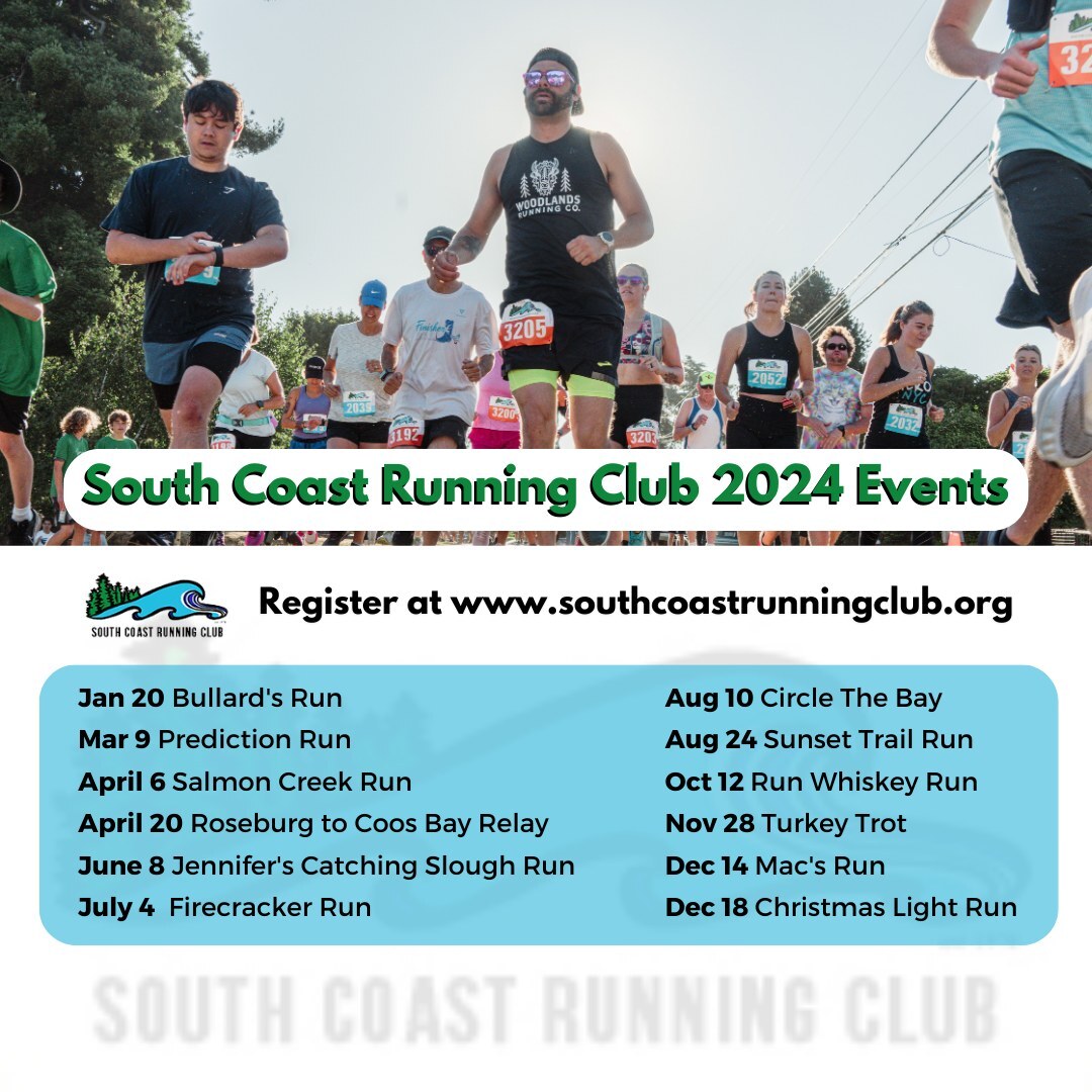 SC Running Club Events for 2024