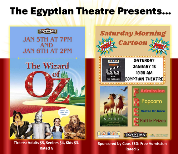 Egyptian Theatre Showings