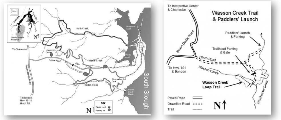 South slough trail maps