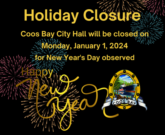 New years closure dates