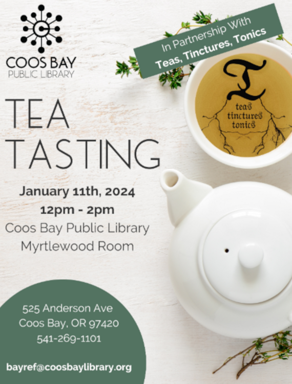 Tea Tasting at the Library