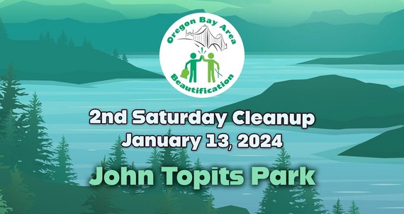 Second Saturday Clean Up at John Topits park