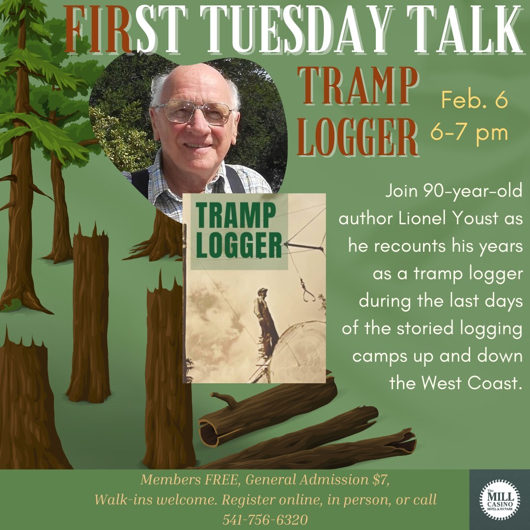 Tramp Logger Talk at Coos History Museum