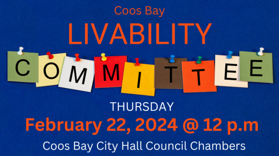 Livability Committee Graphic with first meeting