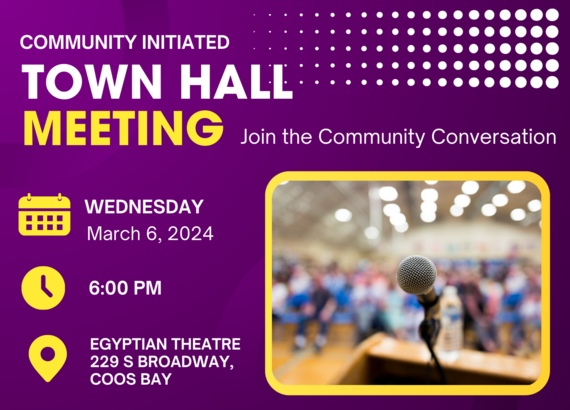 Town Hall Meeting Community Initiated