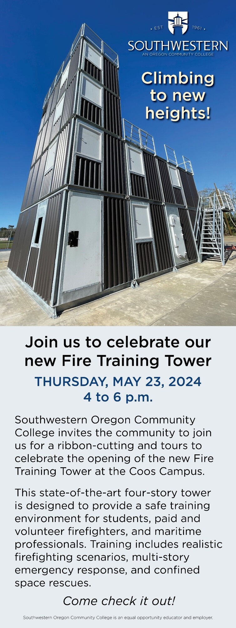 SWOCC Fire Tower Open House