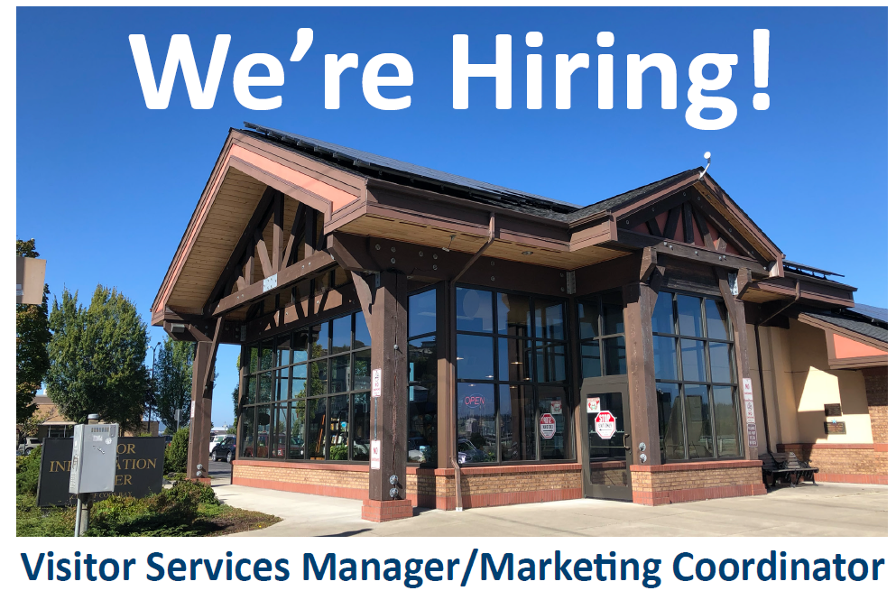 We're Hiring Visitors Center