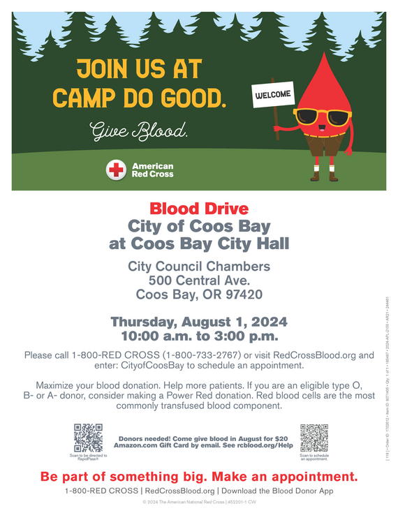 Camp Do Good Blood Drive