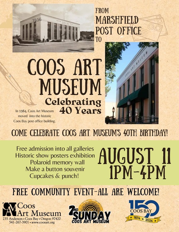 Coos Art Museum Anniversary