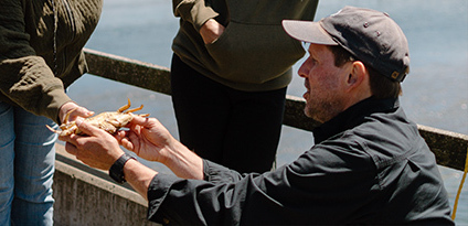 Crab Class at South Slough