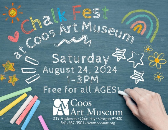 Coos Art Museum Chalk Fest