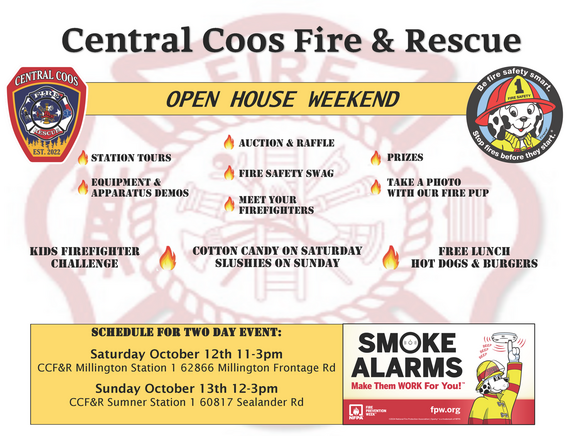 Fire and Safety Open House Weekend 