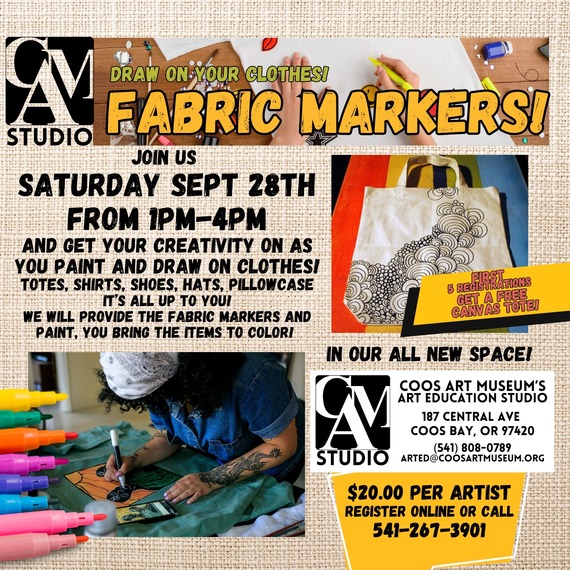 Fabric Markers Craft at CAM