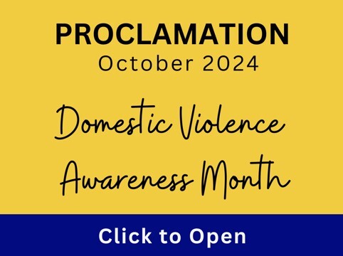 Domestic Violence Awareness Proclamation