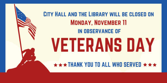 Veterans Day closure