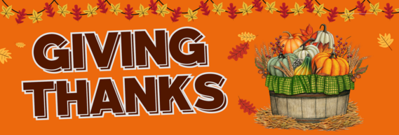Giving Thanks header