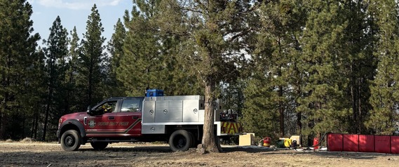 CB Fire Truck at Wildland Deployment