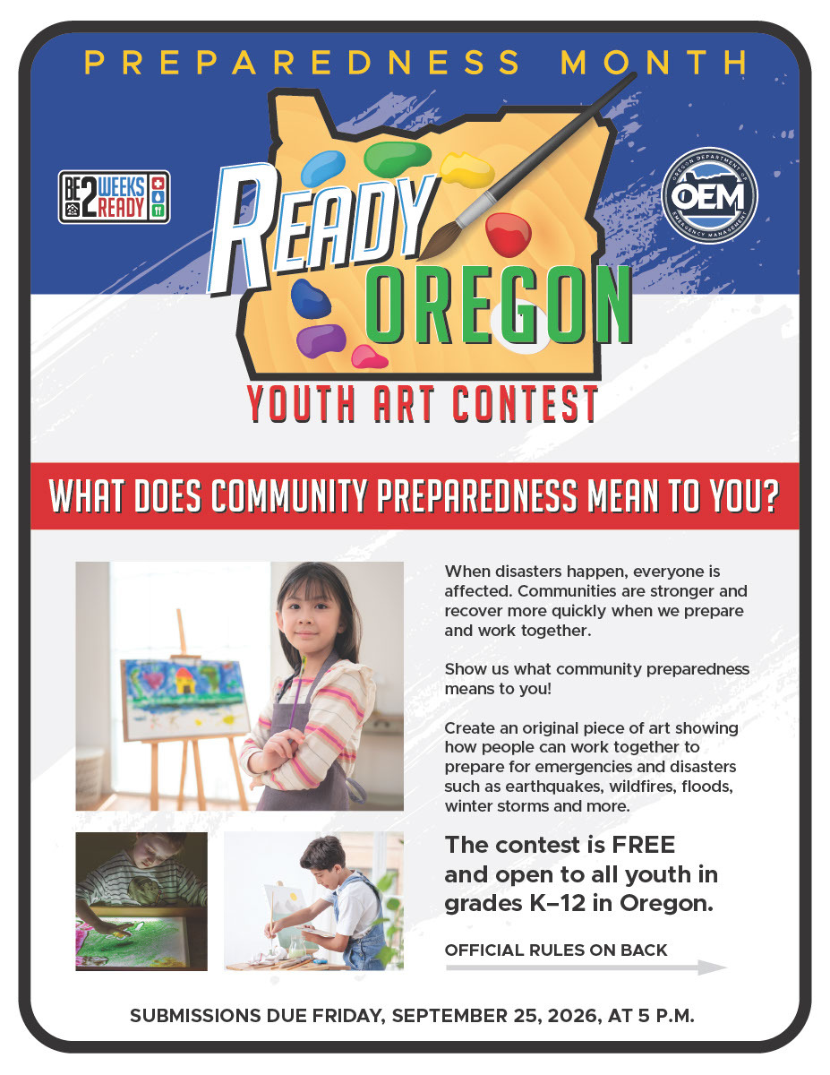 Ready Fair Art Competition Flyer