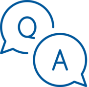Icon: Q and A