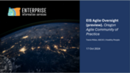 EIS Agile Oversight (preview)