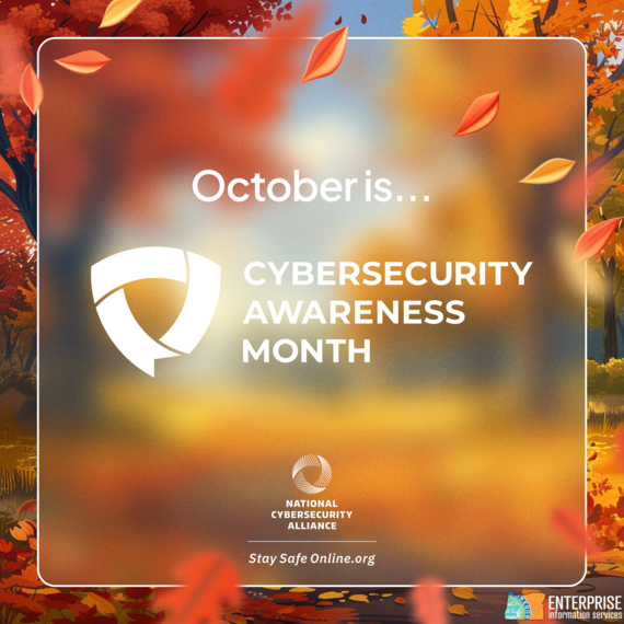 October is Cybersecurity Awareness Month