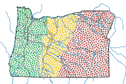 Oregon Address data points