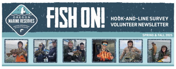 Fish On! Hook-and-Line Volunteer Newsletter Header