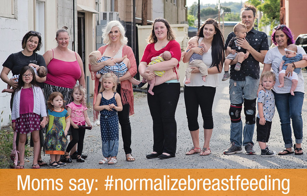 Moms say: # normalize breast feeding