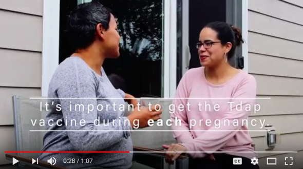 moms and vaccination