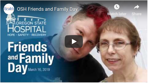 capture from video of oregon state hospital friends and family day