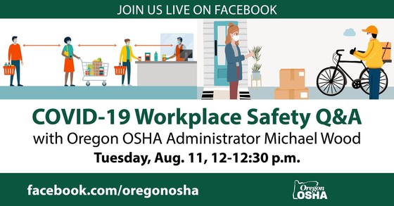 Oregon OSHA to host workplace safety Facebook Live on Tuesday