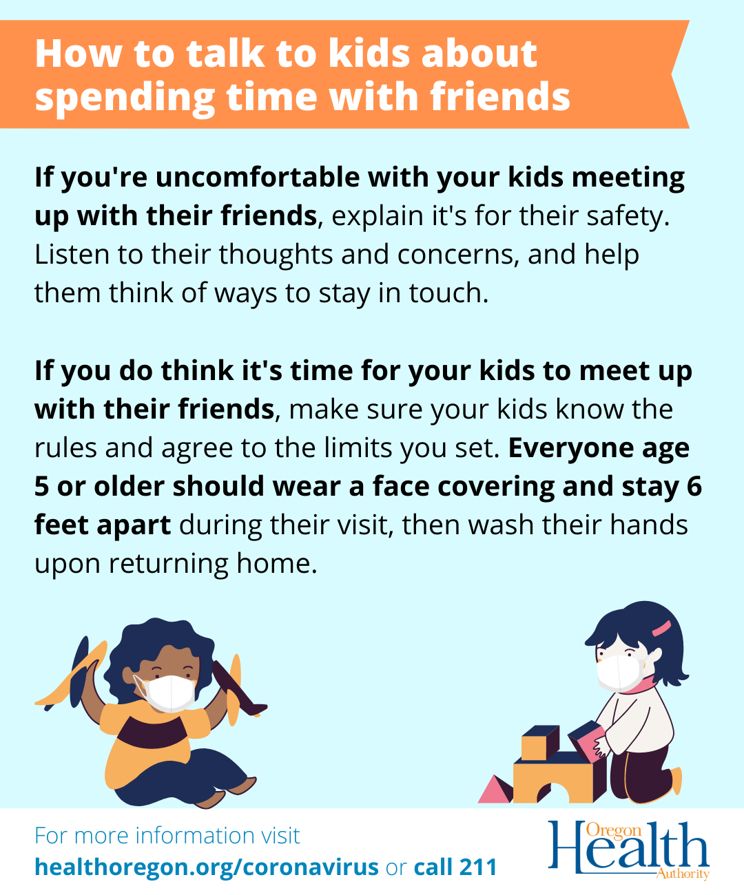 How to talk to kids about spending time with friends