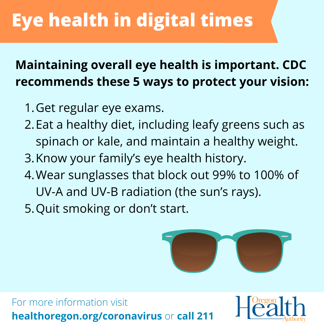 Eye health card