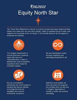 equity north star - for the full document, please contact ODHS communications