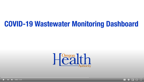 COVID-19 Wastewater Monitoring Dashboard