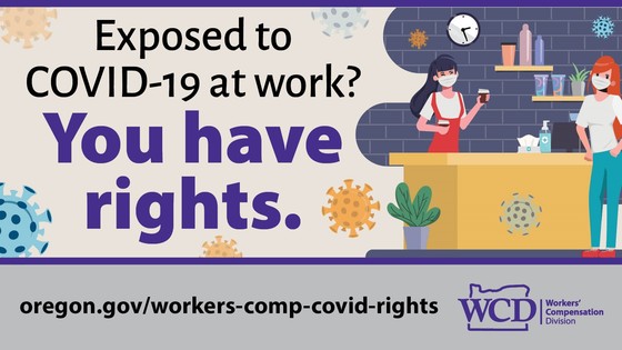 Exposed to COVID-19 at work you have rights