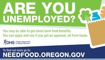 Unemployed? Get help with food