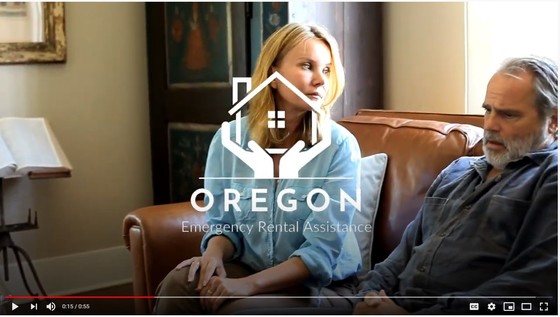 Screenshot of Oregon Rental Assistance program