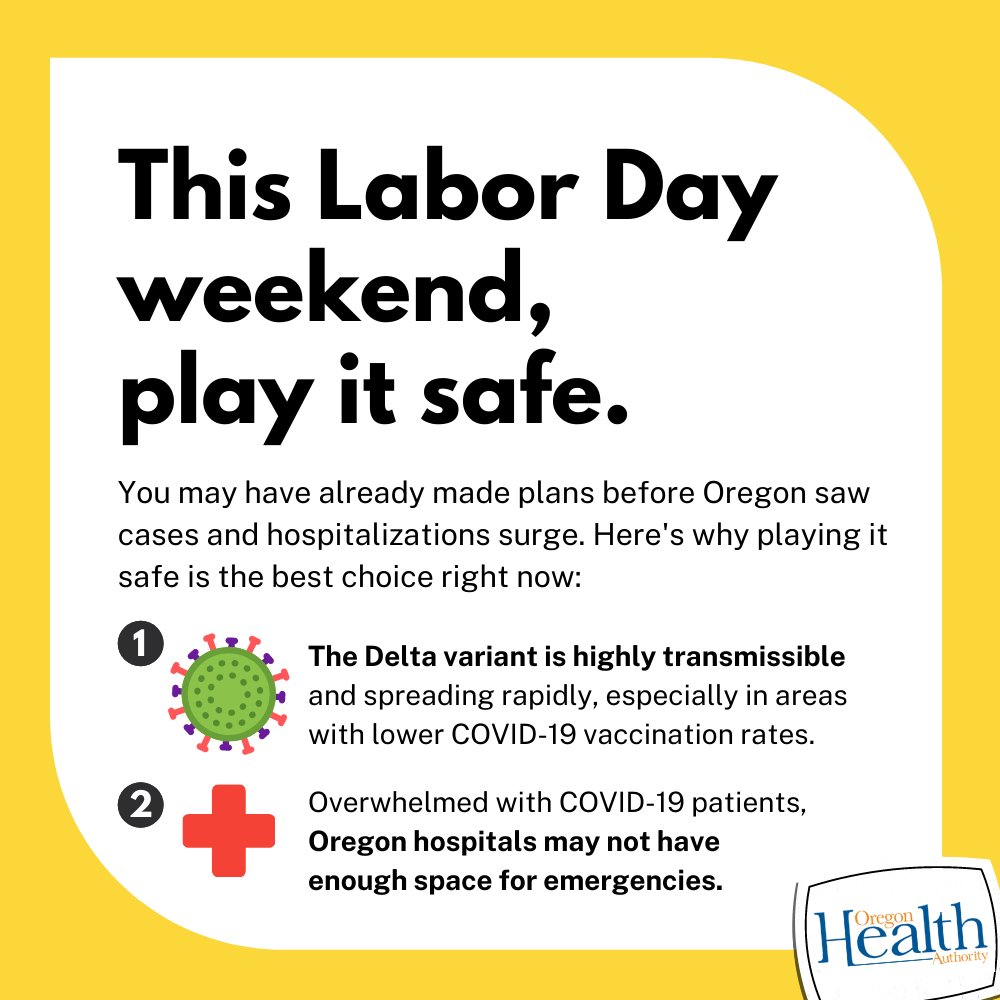 This Labor Day play it safe! 