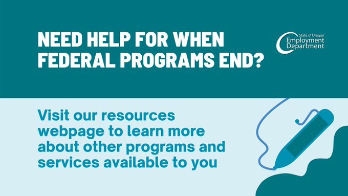 Need help for when federal benefits end? Repeats info in article. 