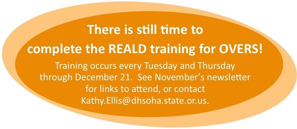 REALD training reminder
