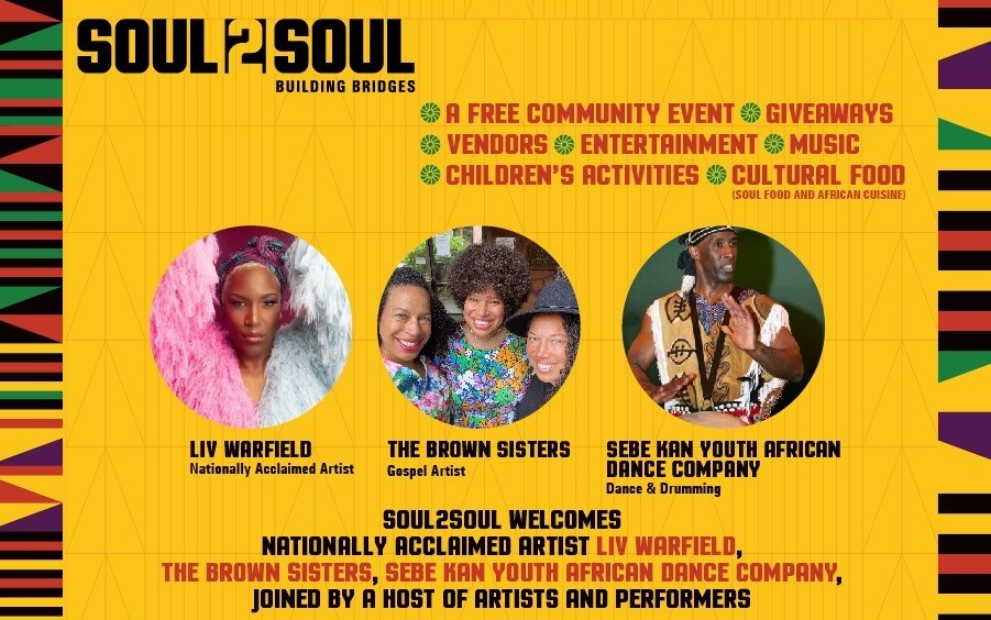 grapihic of Soul2Soul event details