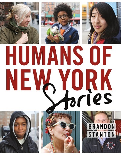 Humans of New York Book Cover white with multi-ethnic people on it