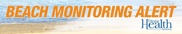 Beach monitoring alert banner