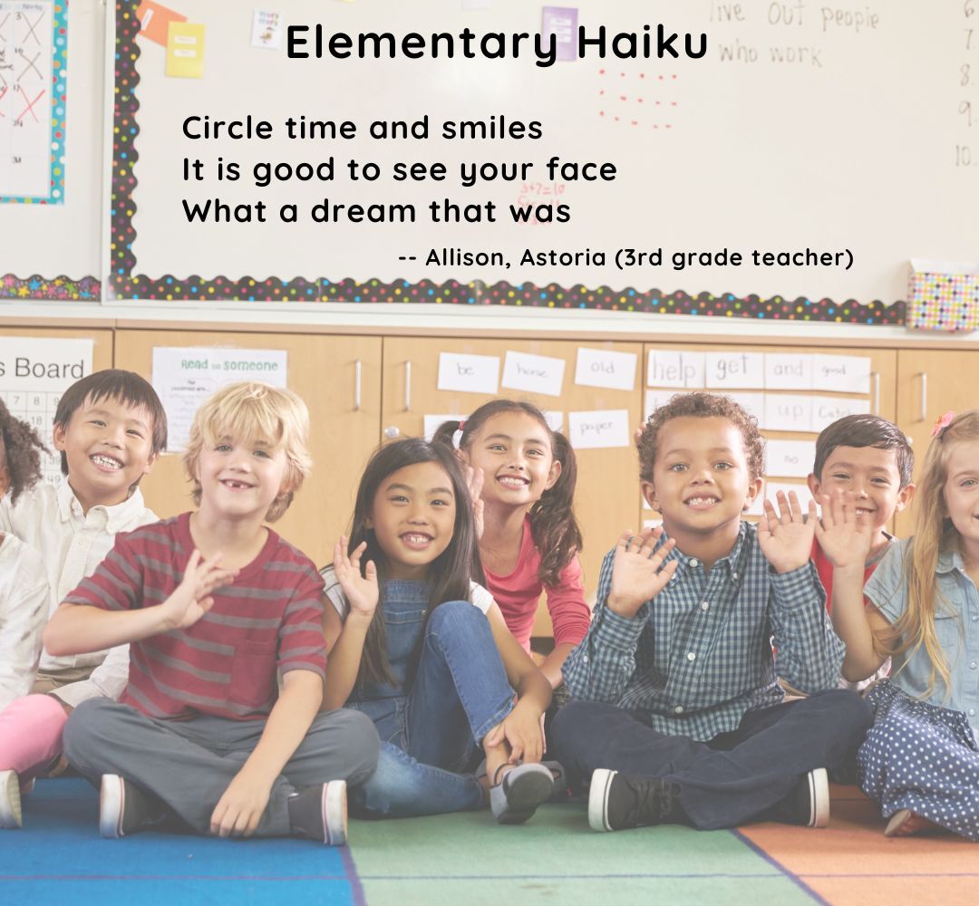 haiku titled "Elementary Haiku"