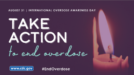 international overdose awareness day graphic