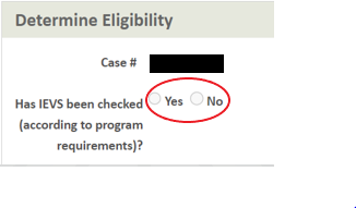 Determine eligibility